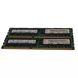 SAMSUNG 16GB KIT (2x8GB) PC3L-10600R DDR3 1333MHz Registered ECC Memory RAM - Picture 1 of 1