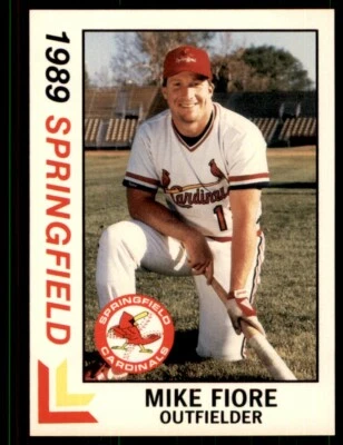 1989 Best Springfield Cardinals Mike Fiore Springfield Cardinals #1 - Image 1 of 2