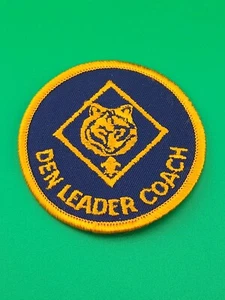 Den Leader Coach Patch Cub Scouts BSA Scouts America NEW - Picture 1 of 2