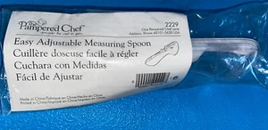 Pampered Chef Easy Adjustable Measuring Spoon #2229 - Picture 1 of 3