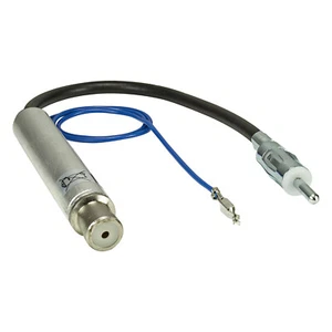 Phantomeinspeisung Antennenadapter DIN Verstärker passend für VW Audi Seat Skoda - Bild 1 von 2