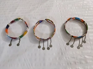 Handmade handcrafted African Maasai ethnic boho beaded neckband necklace - Picture 1 of 27