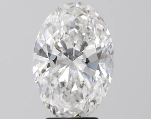 1 Ct Oval Cut E F Color VS1 Clarity Loose Non Certified Lab Grown CVD DIAMOND - Picture 1 of 6