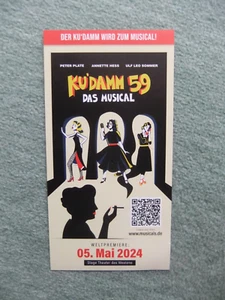 Musical Flyer Ku'damm 59, Berlin Theater des Westens - Bild 1 von 2