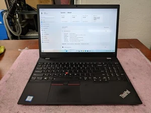 Lenovo ThinkPad T590 15,6" i7-8665U@1,9GHz 16GB RAM 256GB SSD Win11 Touch C1603 - Bild 1 von 13