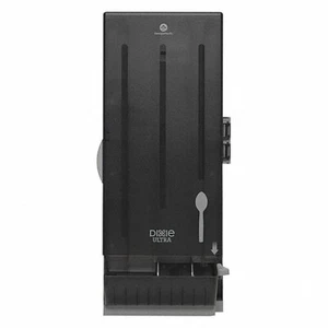 Dispensador de utensilios Dixie Ultra SmartStock, tiene capacidad para 120 cucharas, negro, SSSD120 - Imagen 1 de 2