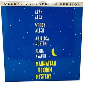 Manhattan Murder Mystery LaserDisc -   Very Good   Free Shipping - Picture 1 of 3