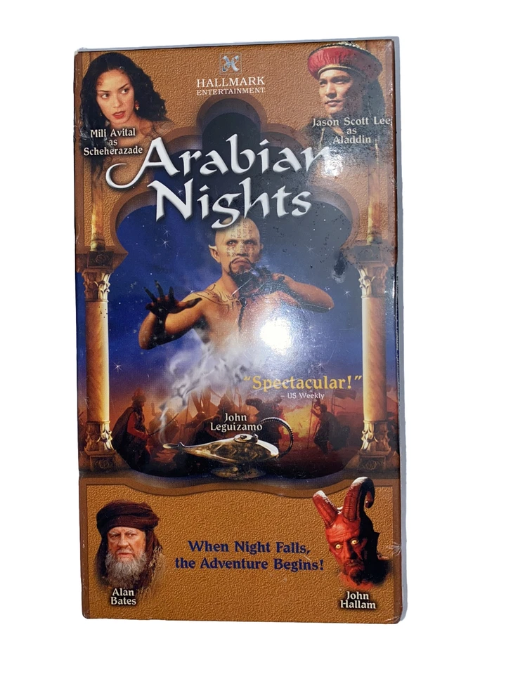 Arabian Nights VHS Tape New/Sealed John Leguizamo, Jason Scott Lee Rare Mint OOP - Image 1 of 4