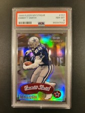 1999 Fleer Mystique Emmitt Smith #/2500 Dallas Cowboys - HOF - SP - #157 - PSA 8