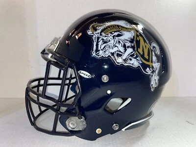 Casco de fútbol americano trofeo tamaño completo Riddell Speed NAVY MIDSHIPMEN Foto 1 de 4