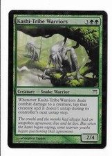 MTG: *KASHI-TRIBE WARRIORS (FOIL)* - Champions of Kamigawa - Magic the Gathering