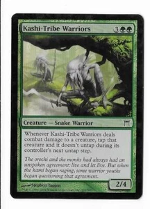 MTG: *KASHI-TRIBE WARRIORS (FOIL)* - Champions of Kamigawa - Magic the Gathering - Picture 1 of 1