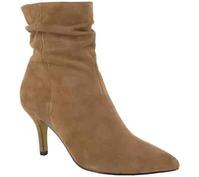 Bella Vita Danielle Women's Size 9.5 M Saddle Suede Heel Dress Ankle Booties - Image 1 of 4