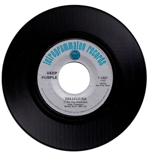 Deep Purple. Hallelujah/ April 45 rpm - Picture 1 of 1