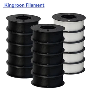Kingroon 10KG PLA PETG Matte HS Hohe Geschwindigkeit 1,75 mm 3D Drucker Filament - Bild 1 von 33