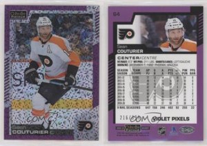 2020-21 O-Pee-Chee Platinum Violet Pixels /399 Sean Couturier #64