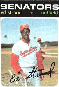 1971 Topps #217 Ed Stroud - EX 