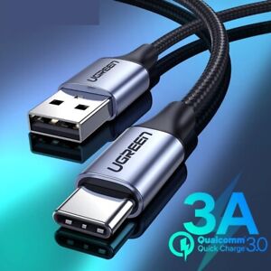 USB-C 3A Fast Charging Type C USB Data Cable Charger Wire Cabo for Redmi note S9