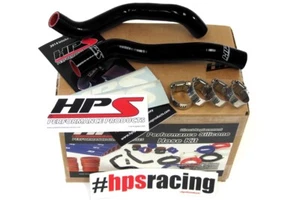 HPS Black Silicone Radiator Hose Kit Coolant OEM Replacement 57-1368-BLK KFX450R - Imagen 1 de 4