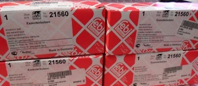 Mercedes W203 W209 W211 W215 W220 W219 Front Camber Alignment Kit Set OF 4 FEBI - Image 1 of 3