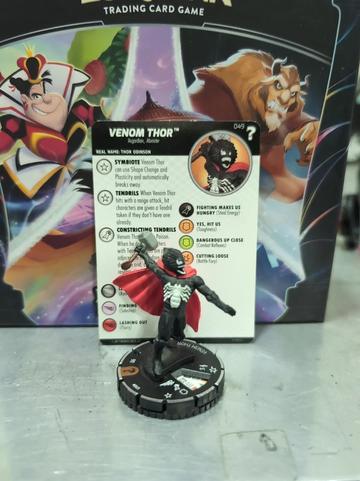 HeroClix, Marvel What If? - Venom Thor 049, with Card - Image 1 of 1