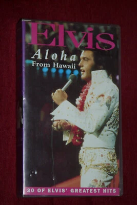 VHS VIDEO / ELVIS PRESLEY - ALOHA FROM HAWAII 30 of Elvis' Greatest hits - Bild 1 von 4