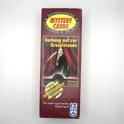 Knickerbocker Bande Mystery Cards Rätsel Spiel Kartenspiel FX Schmid 1995 - Bild 1 von 3
