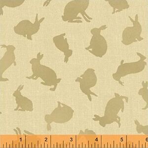 Garden Tales Beatrix Potter Rabbit 100% Cotton Fabric sold BTQY off bolt