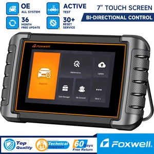 Foxwell NT809 OBD2 All System Car Diagnostic Tool Bidirectional Scanner ABS SRS - Picture 1 of 13