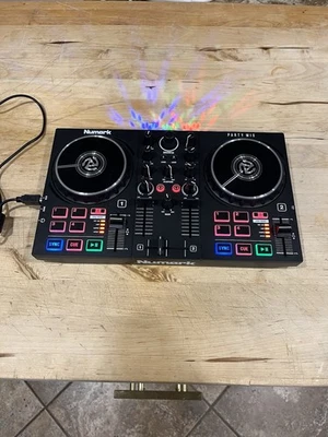 Numark Party Mix II Double Deck Controller with Party Lights - Image 1 of 4