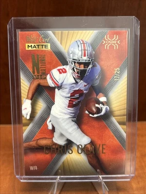 17/25 - 2022 Wild Card CHRIS OLAVE National VIP Orange Gold X-PLODE MATTE MXPN-7 - Image 1 of 2