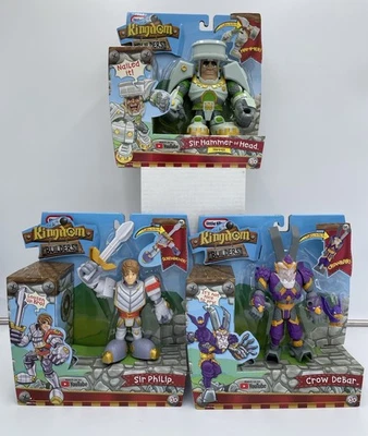 Lote De 3 Nuevos Little Tikes Kingdom Builders Transform Figura de Acción Herramienta Juguetes Foto 1 de 4