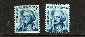 1966- U.S. PROMINENT AMERICANS 5cWashington Bearded & Unbearded Sc#1283 M/NH/OG - Picture 1 of 1