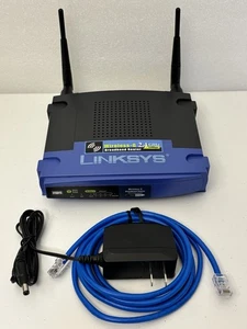 Linksys WRT54G v5 54Mbps 4-Port 10/100 Wireless G Router - Picture 1 of 9