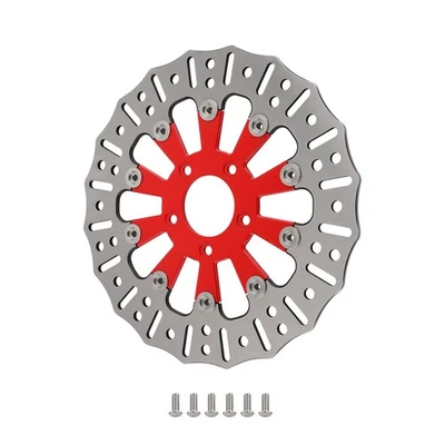 Disco de freno delantero flotante para Harley-Davidson Breakout CVO 2013-2021 11,8 pulgadas Foto 1 de 4