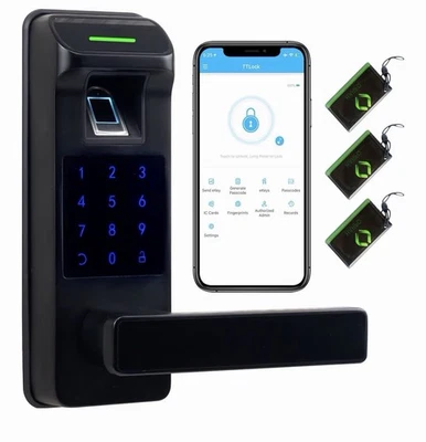 Harfo Smart Door Lock, Heavy Duty Keyless Entry Door Lock,Fingerprint Door... - Image 1 of 4