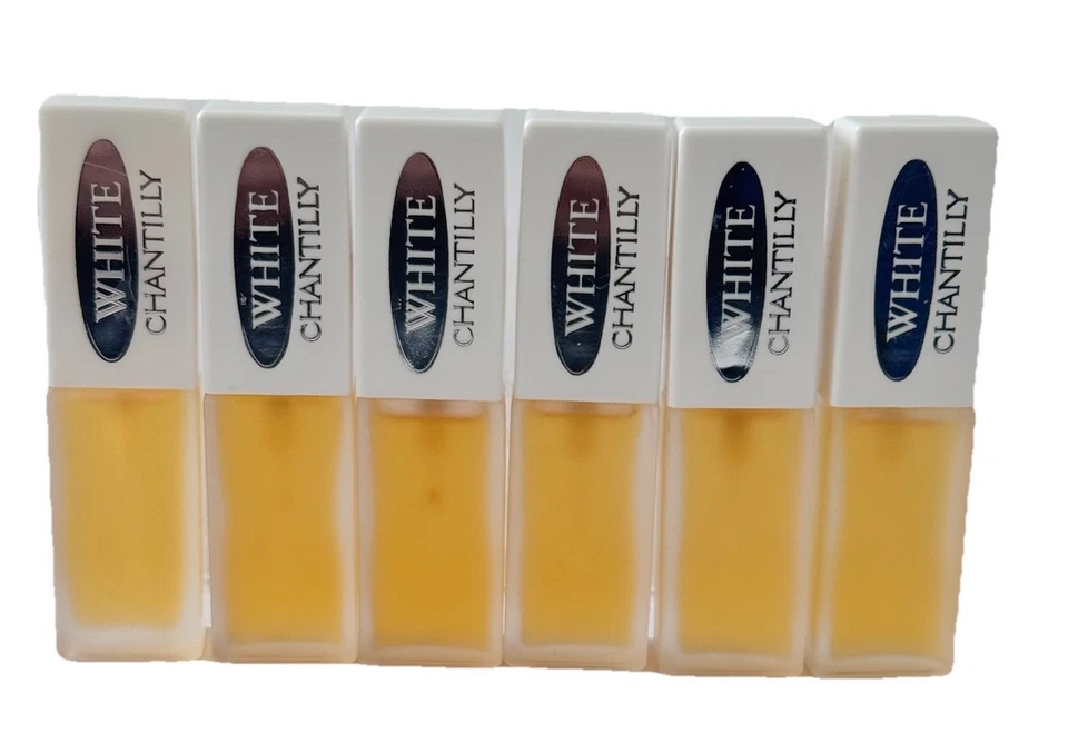 White Chantilly 女式 6 x 0.33 盎司香水喷雾 Dana 阅读清单全新 6 件 — 第 1/2 张图片