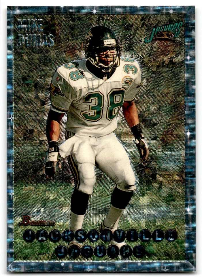 1995 Bowman Mike Dumas Jacksonville Jaguars #238 - Image 1 of 2