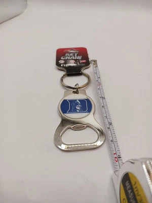 Duke Blue Devils NCAA 3.5" Metal Key Ring Keychain Bottle Opener Rico  - Image 1 of 3