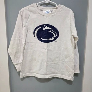 Penn State Nittany Lions Kids Long Sleeve Shirt Size 5/6 | Two Feet Ahead - Picture 1 of 6