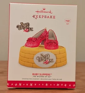 Hallmark The Wizard Of Oz "Ruby Slippers" Ornament - Picture 1 of 6