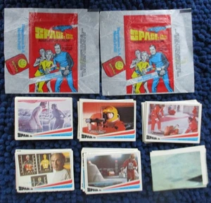 1976 Donruss SPACE: 1999 TRADING CARD Base SET (#1-66) + 2 empty wrappers - Bild 1 von 3