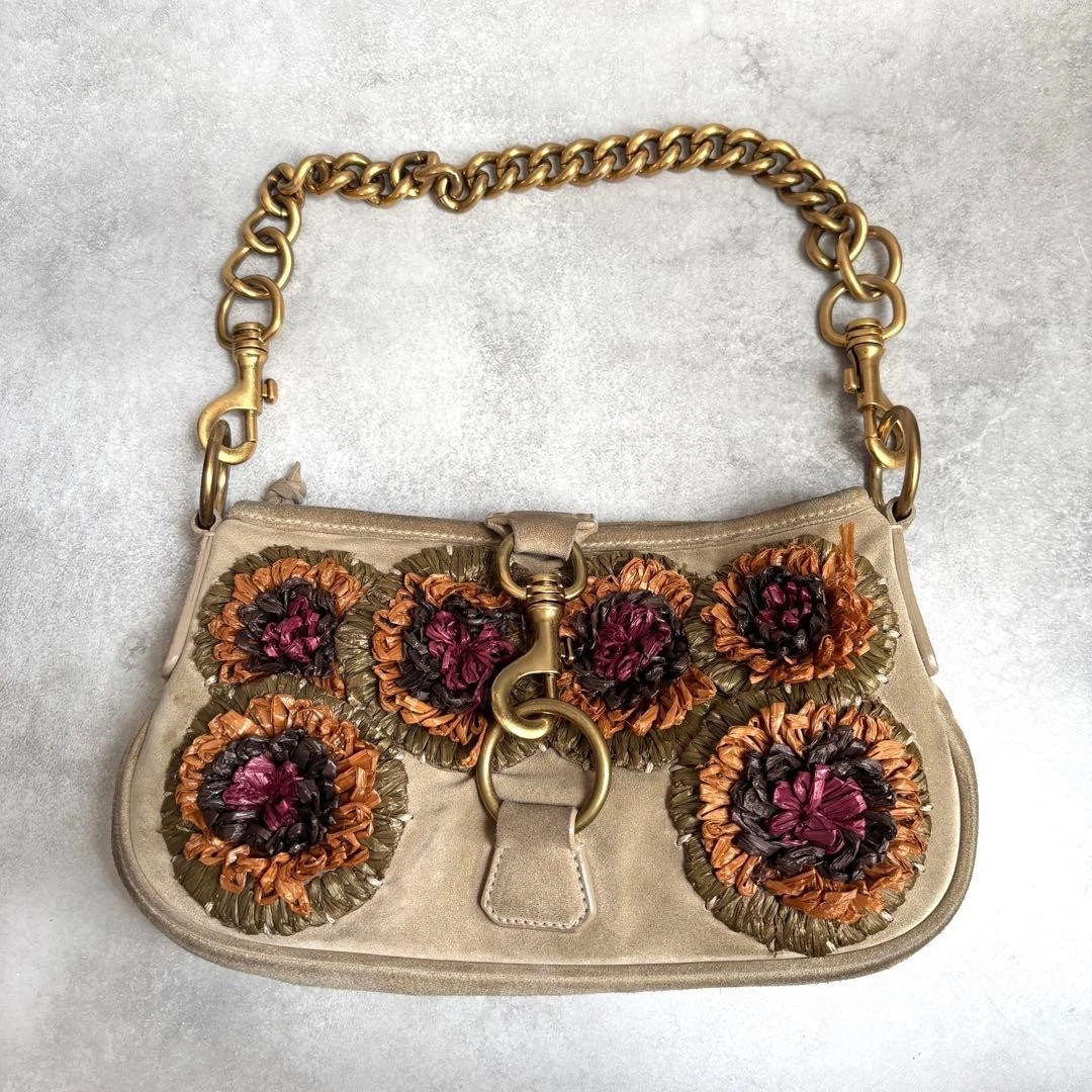 バッグ 05ss archive miumiu denim flower bag バッグ 05ss archive miumiu denim flower bag 05ss archive miumiu