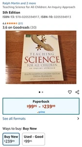 Teaching Science for All Children: An Inquiry Approach - Bild 1 von 5