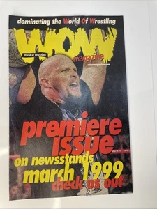 World Of Wrestling Magazine Ashcan Preview 1999~ 7 page preview VF - Picture 1 of 2