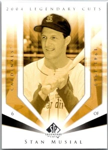 2004 SP Legendary Cuts Stan Musial St. Louis Cardinals #109 - Picture 1 of 2