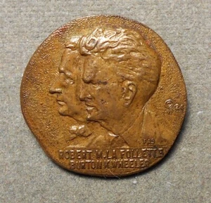 Political: Robert M. La Follette – Burton K. Wheeler 1924 Progressive Party - Picture 1 of 2