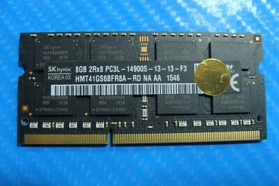 iMac A1419 SK Hynix 8GB 2Rx8 PC3L-14900S Memory RAM SO-DIMM HMT41GS6BFR8A-RD - Image 1 of 2