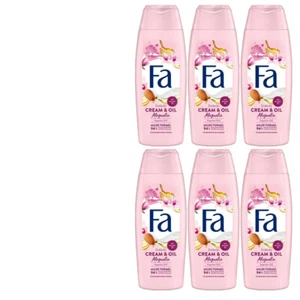 6x250ml Fa Duschcreme Cream & Oil Mandel - Öl Magnolien-Duft - Bild 1 von 1