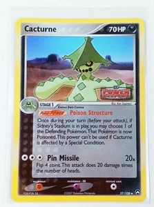 Cacturne 27/108 EX Power Keepers Holo Pokémon Card 2007 - Picture 1 of 4